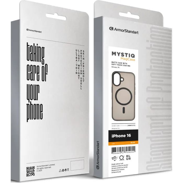 Чехол для мобильного телефона Armorstandart Mystiq MagCase Apple iPhone 16 Blue (ARM91573) изображение 3