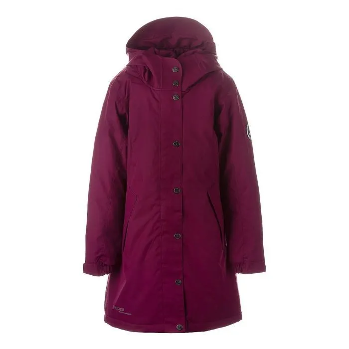 Пальто дитяче Huppa JANELLE 18020014 бордовий 80034 152 (4741468555324) зображення 2