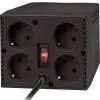 Стабілізатор напруги Defender AVR Premium 1500 600W, 4 розетки, Black (99060) зображення 3