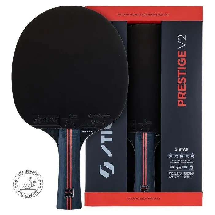 Ракетка для настольного тенниса Stiga Prestige V2 5-Star FL (1215-1305-35) (932357) изображение 7