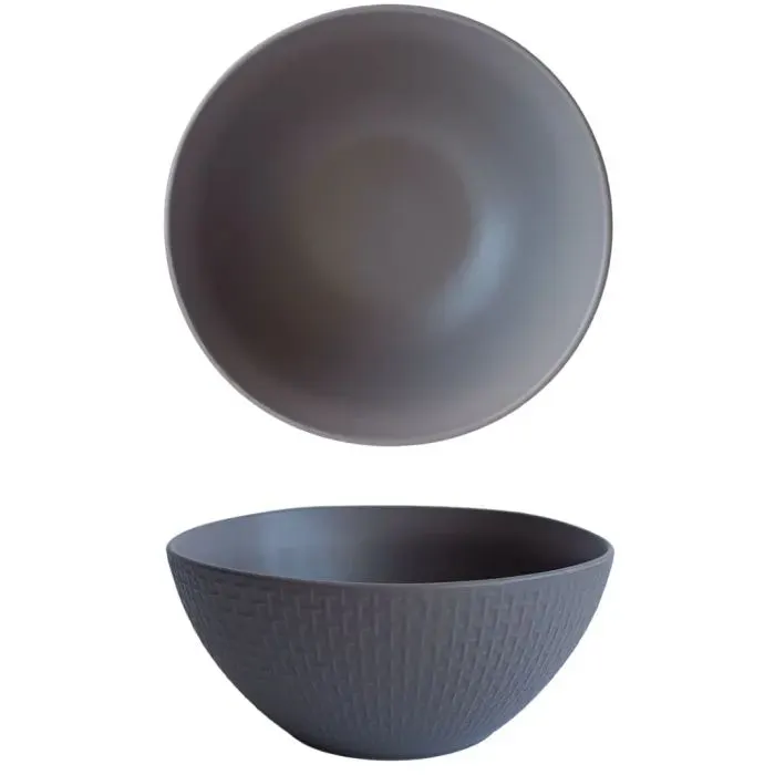 Салатник Vittora Texture Gray 150мм (VT-P-2150GT)
