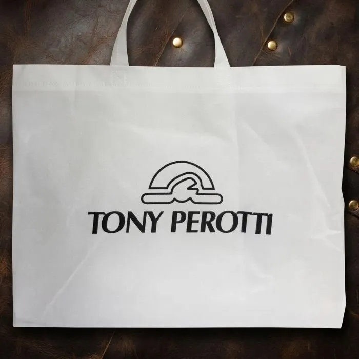 Сумка Tony Perotti Из натуральной кожи Черная (90639) изображение 10