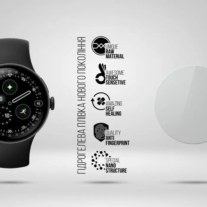Пленка защитная Armorstandart Matte hydrogel Google Pixel Watch 4 41mm 6 pcs (ARM94030) изображение 2
