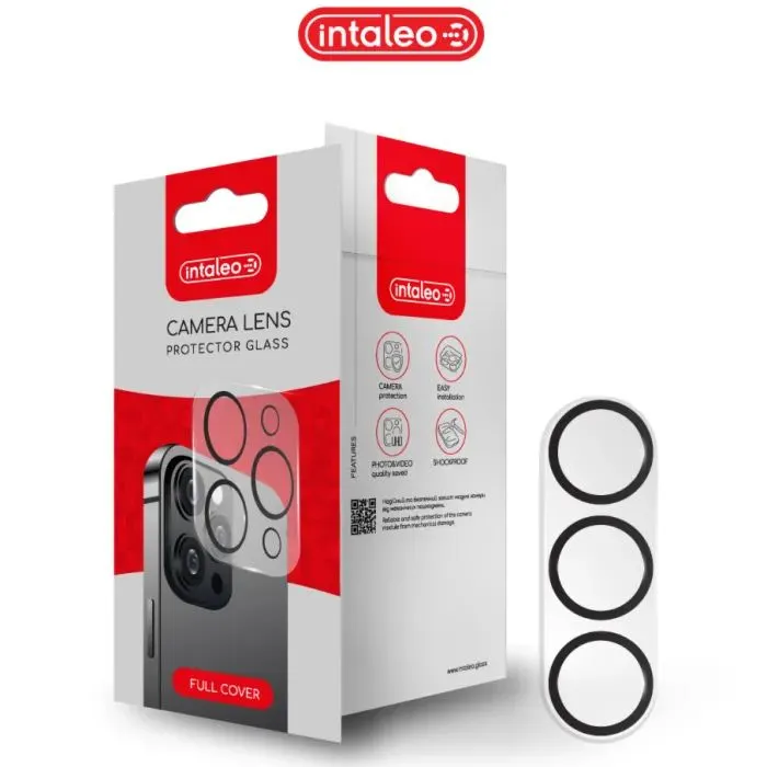 Скло захисне Intaleo Camera Lens Samsung S26 Black (1283126635694)