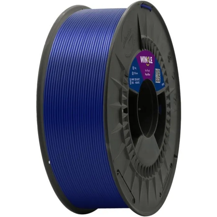 Пластик для 3D-принтера WINKLE PETG 1.75mm 1kg, Royal blue (PET01000175AZUROYWNK)