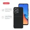 Чохол до мобільного телефона Intaleo Silicone Xiaomi Redmi 12 Black (1283126600630) зображення 3
