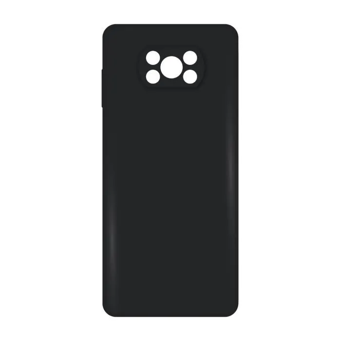 Чохол до мобільного телефона ACCLAB SoftShell Poco X3 Pro Black (1283126587139)