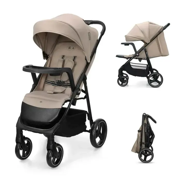 Коляска Kinderkraft Trig 3 Tray Beige (KSTRIG03BEG000T) (5902533930845)