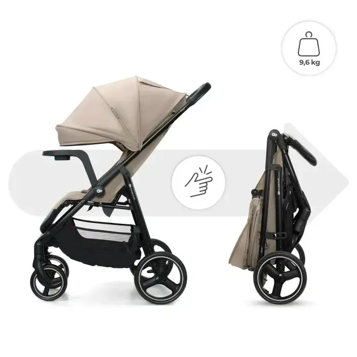 Коляска Kinderkraft Trig 3 Tray Beige (KSTRIG03BEG000T) (5902533930845) зображення 2