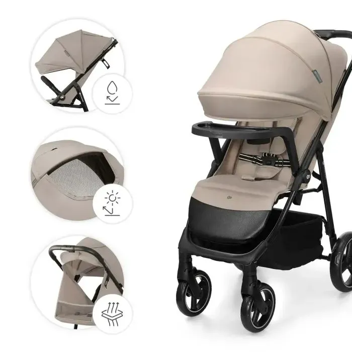 Коляска Kinderkraft Trig 3 Tray Beige (KSTRIG03BEG000T) (5902533930845) зображення 4