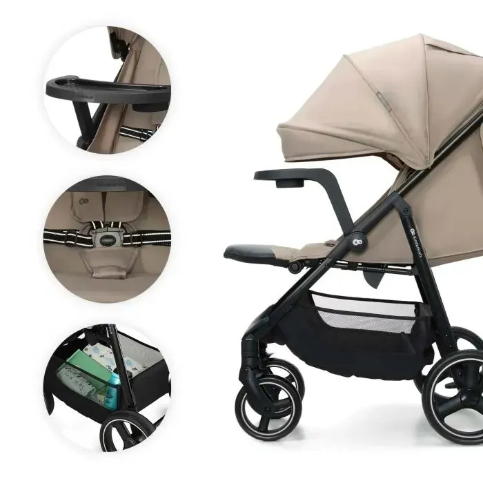Коляска Kinderkraft Trig 3 Tray Beige (KSTRIG03BEG000T) (5902533930845) зображення 6