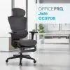 Офісне крісло OfficePro Jade OC970B Black (OC970B) зображення 7