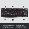 Клавиатура Logitech K120 Ru (920-002522) изображение 6
