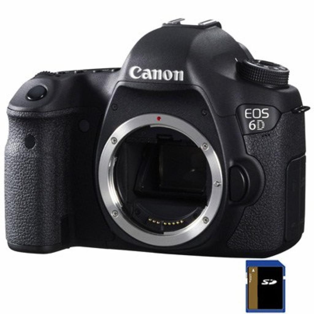 Цифровий фотоапарат Canon EOS 6D body (Wi-Fi + GPS) (8035B023)