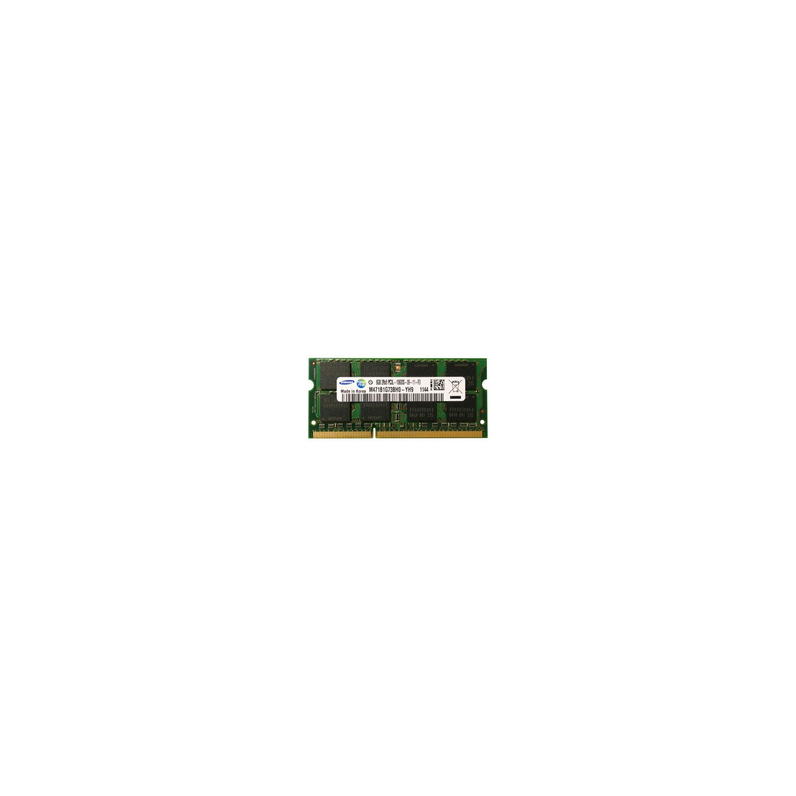 Модуль пам'яті для ноутбука SoDIMM DDR3 8GB 1333 MHz Samsung (M471B1G73BH0-YH9)