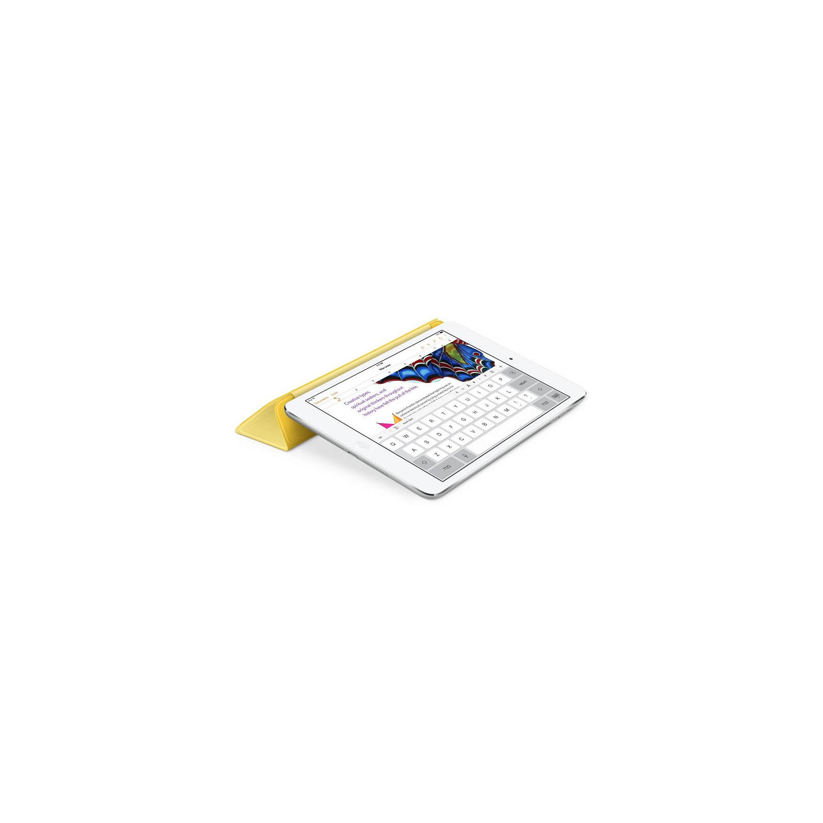 Чохол до планшета Apple Smart Cover для iPad mini /yellow (MF063ZM/A) зображення 4