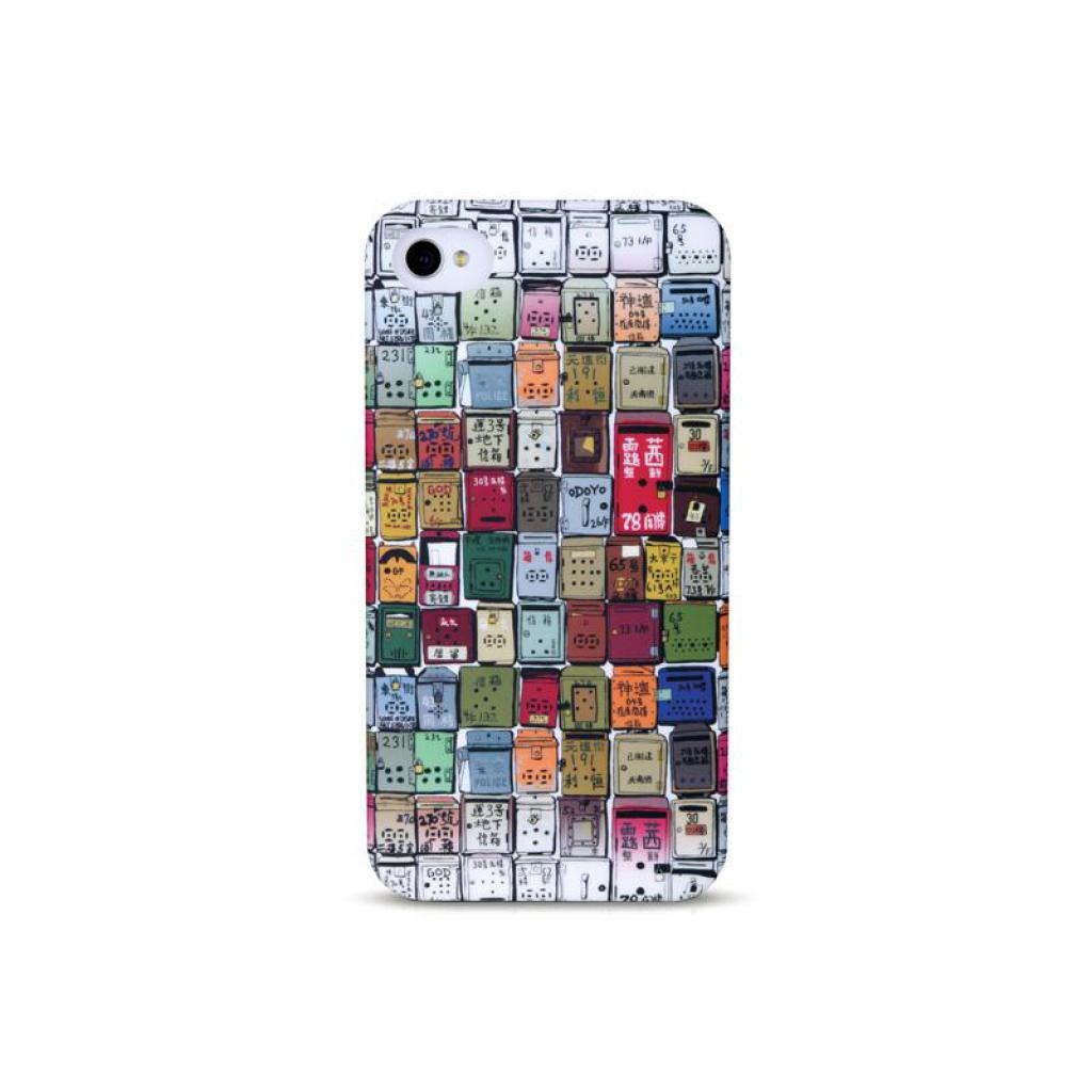 Чехол для мобильного телефона Odoyo iPhone 4/4s G.O.D. Metal Letterboxes (PH390ML)