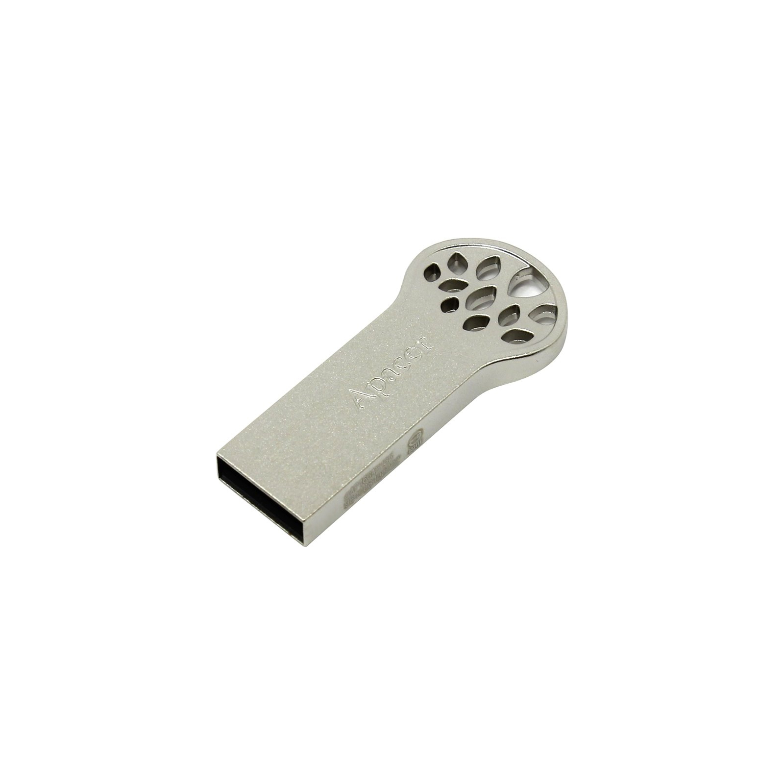 USB флеш накопитель Apacer 16GB AH135 Silver RP USB2.0 (AP16GAH135S-1) изображение 6