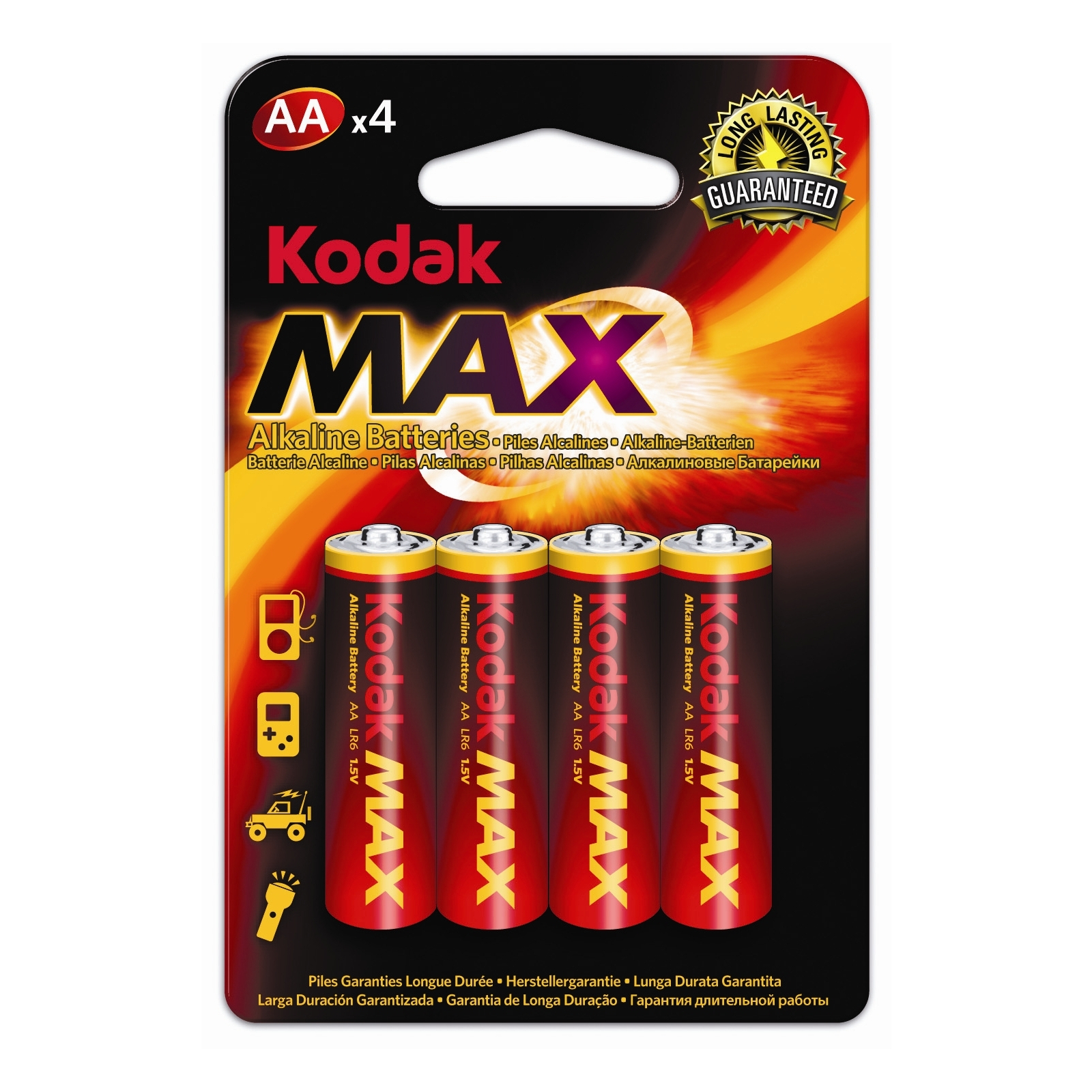 Батарейка Kodak LR03 KODAK MAX * 4 (30952812)