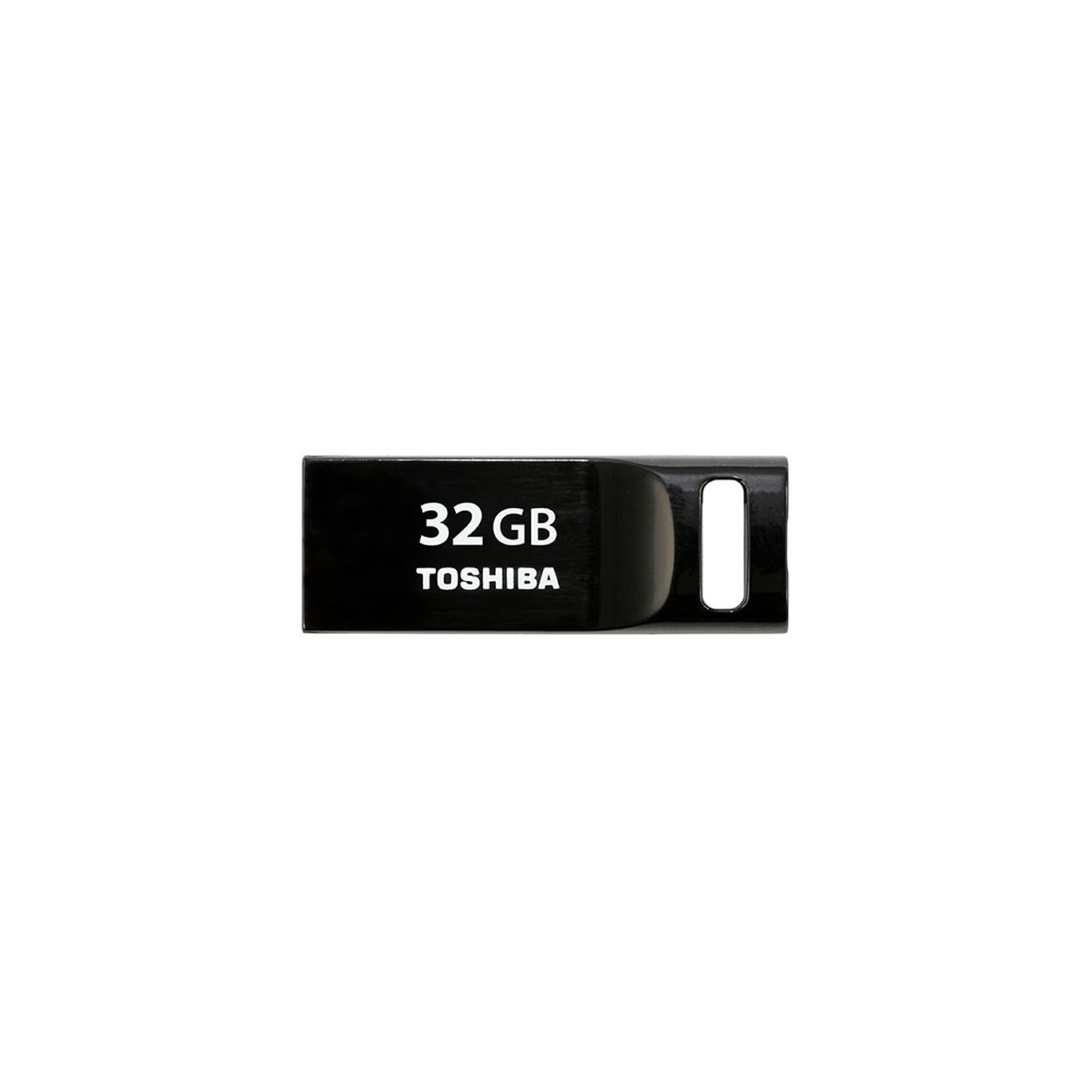 USB флеш накопичувач Toshiba 32GB USB 2.0 Suruga Black (THNU32SIP)