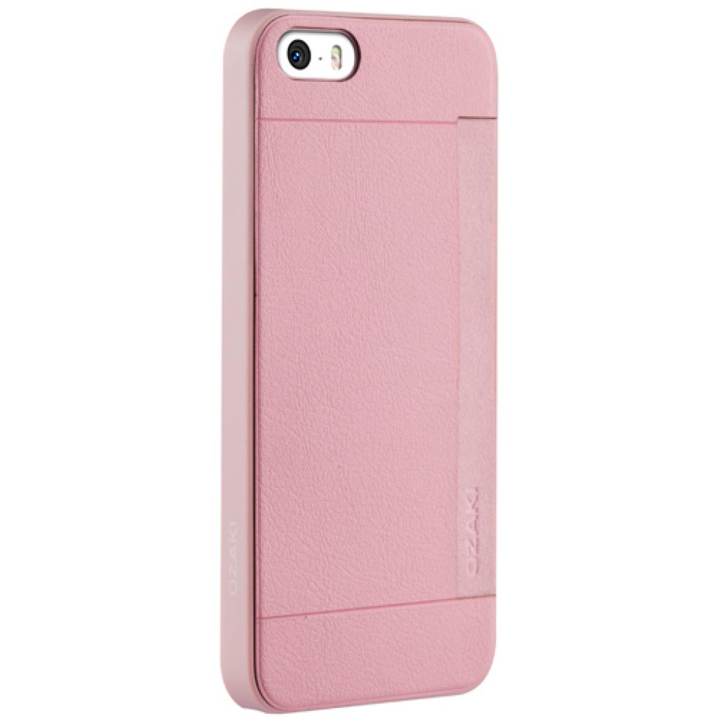 Чохол до мобільного телефона Ozaki iPhone 5/5S O!coat 0.3+Pocket Pink (OC547PK) зображення 2