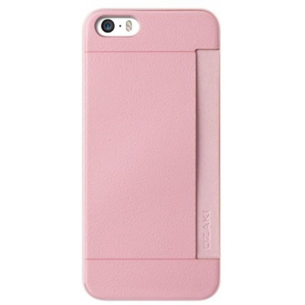 Чехол для мобильного телефона Ozaki iPhone 5/5S O!coat 0.3+Pocket Pink (OC547PK)