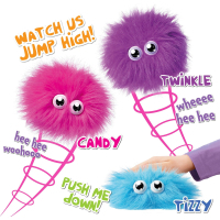 Интерактивная игрушка Flufflings Лохматик Кэнди Веселые прыжки (28101) изображение 3