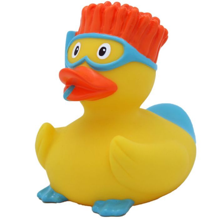 Іграшка для ванної Funny Ducks Аквалангистка утка (L1864)