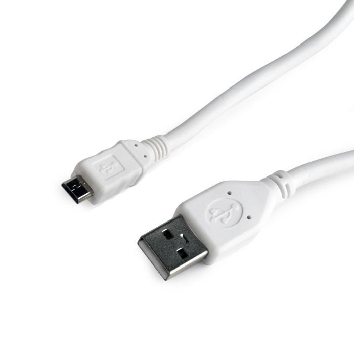 Дата кабель USB 2.0 Micro 5P to AM 0.5m Cablexpert (CCP-mUSB2-AMBM-W-0.5M)