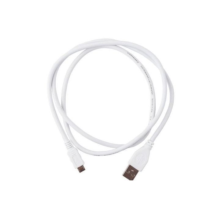 Дата кабель USB 2.0 Micro 5P to AM 0.5m Cablexpert (CCP-mUSB2-AMBM-W-0.5M) изображение 2