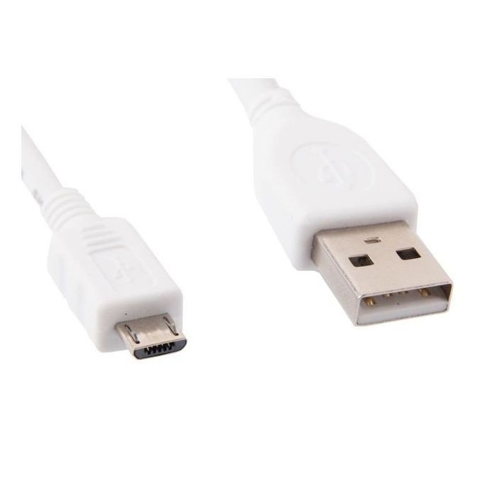 Дата кабель USB 2.0 Micro 5P to AM 0.5m Cablexpert (CCP-mUSB2-AMBM-W-0.5M) изображение 3