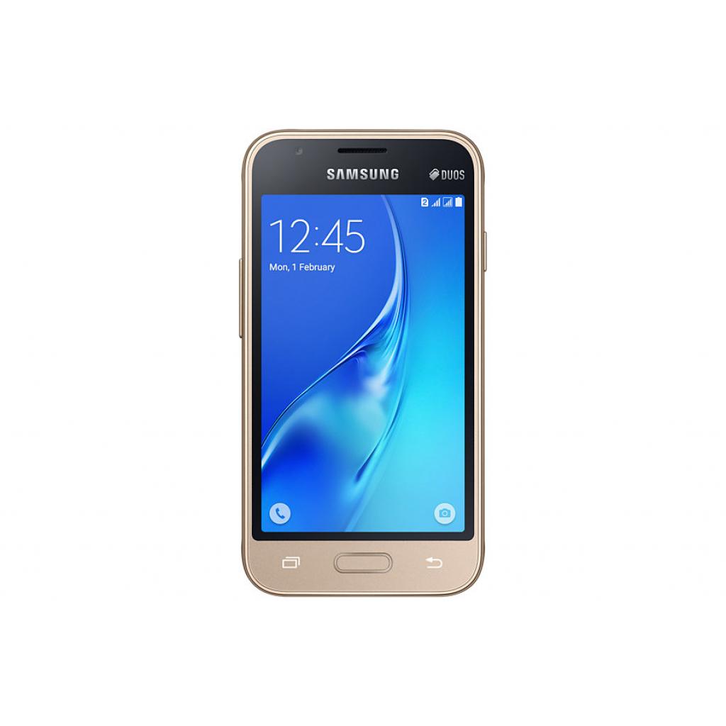 Мобільний телефон Samsung SM-J105H (Galaxy J1 Duos mini) Gold (SM-J105HZDDSEK)
