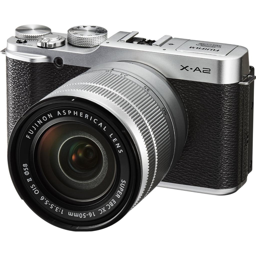 Цифровой фотоаппарат Fujifilm X-A2 + XC 16-50mm Kit Silver (16455207)