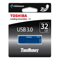 USB флеш накопитель Toshiba 32GB Daichi Blue USB 3.0 (THN-U302B0320M4) изображение 3