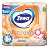 Туалетная бумага Zewa Deluxe Персик 3 слоя 4 рулона (9011111035769)