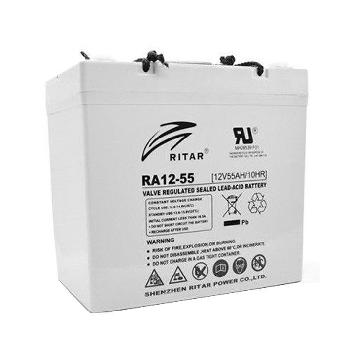 Батарея к ИБП Ritar AGM RA12-55, 12V-55Ah (RA12-55)