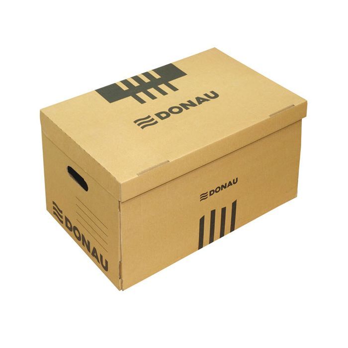 Короб для архивных боксов Donau brown (7666301PL-02)