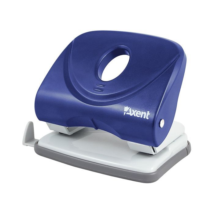 Дырокол Axent Welle-2 plastic, 30sheets, blue (3830-02-А)