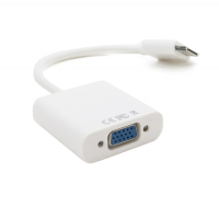 Photos - Cable (video, audio, USB) Extra Digital Перехідник Apple 30-pin to VGA 0.15m Extradigital  KBA1649 (KBA1649)