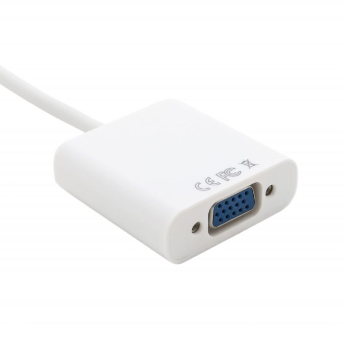 Переходник Apple 30-pin to VGA 0.15m Extradigital (KBA1649) изображение 3
