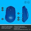 Мишка Logitech M330 Silent plus Blue (910-004910) зображення 6