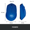 Мишка Logitech M330 Silent plus Blue (910-004910) зображення 8