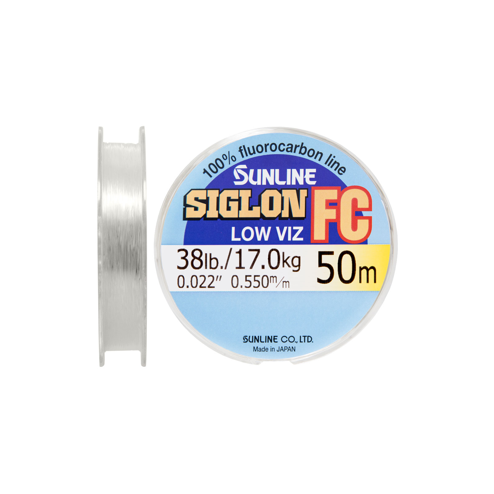 Флюорокарбон Sunline SIG-FC 50м 0.550мм 17кг поводковый (1658.01.48)