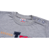 Набір дитячого одягу Breeze кофта с брюками "Teddy Soccer" (8089-80B-gray-red) зображення 5