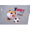 Набор детской одежды Breeze кофта с брюками "Teddy Soccer" (8089-80B-gray-red) изображение 6