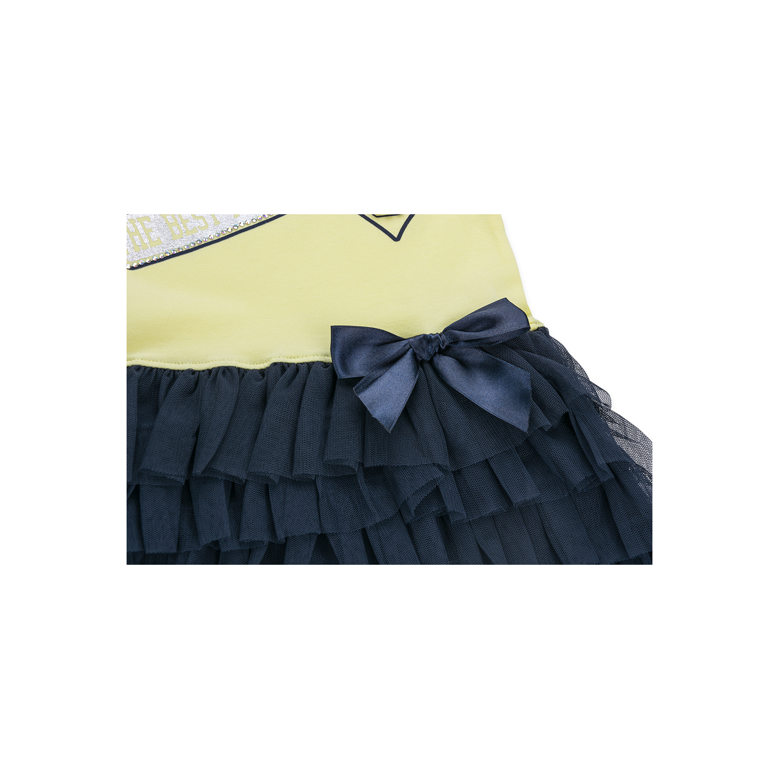 Платье Breeze с многослойной юбкой "Dance" (8754-98G-yellow) изображение 4