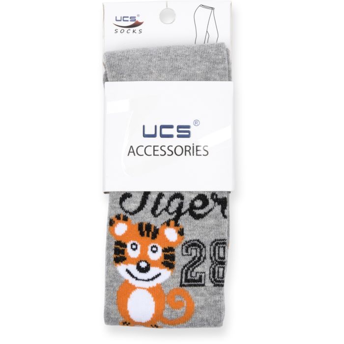 Колготки дитячі UCS Socks "Tiger" (M0C0301-0857-5B-blue) зображення 5