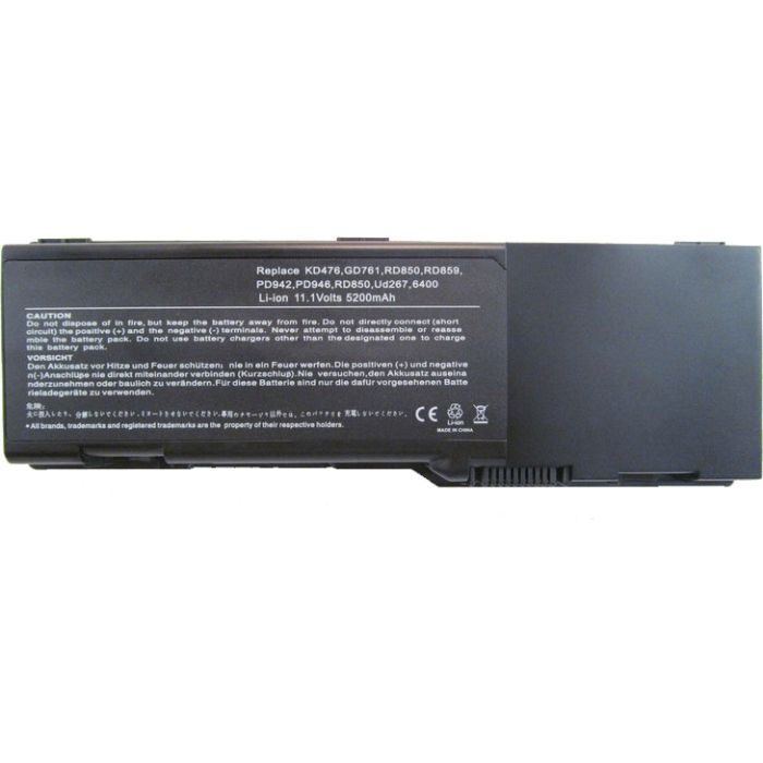 Аккумулятор для ноутбука AlSoft Dell Inspiron 6400 GD761 5200mAh 6cell 11.1V Li-ion (A41054)