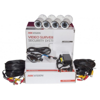 Комплект видеонаблюдения Hikvision DS-J142I/7104HGHI-SH+4 DS-16D1T-IR (3.6) (20335) изображение 4