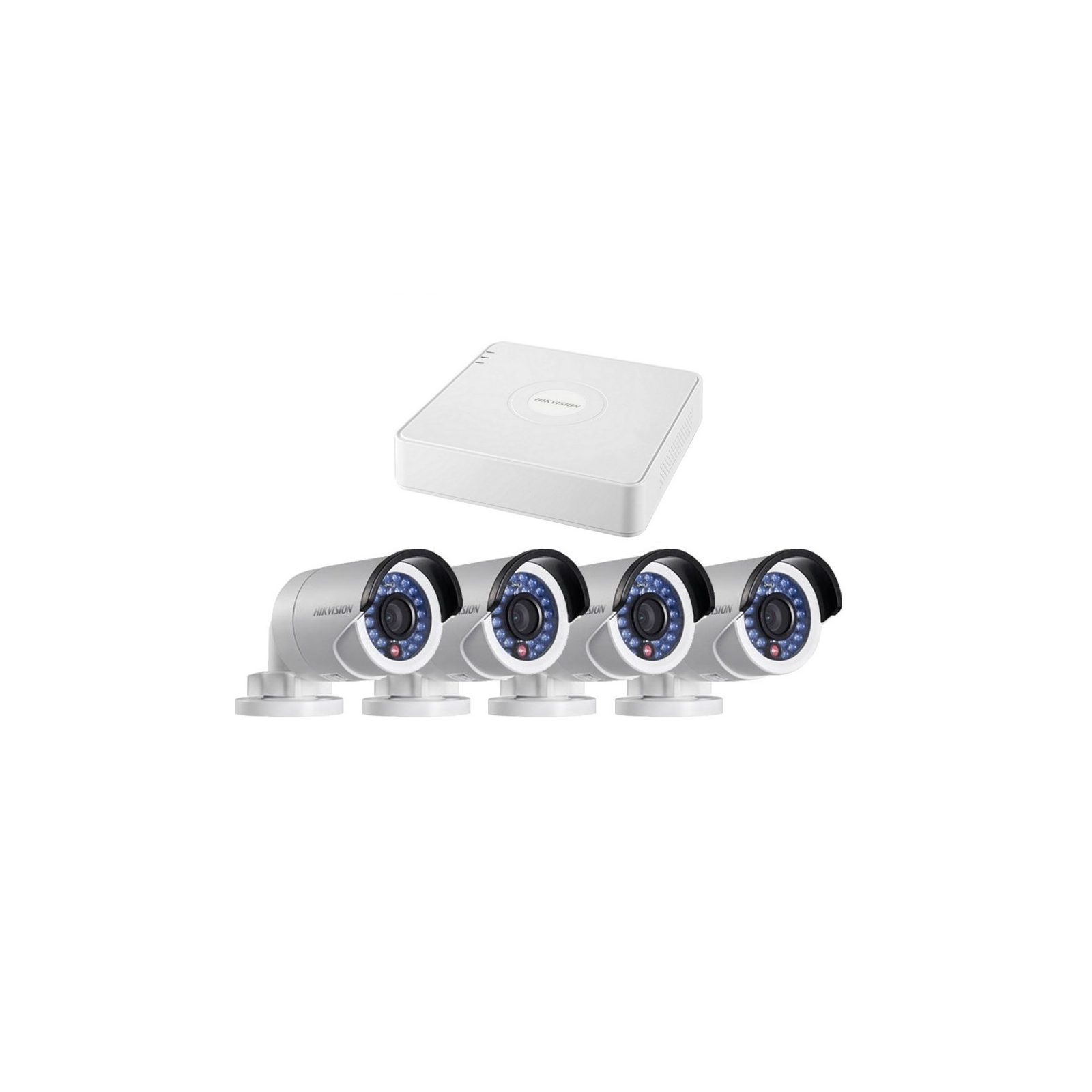 Комплект видеонаблюдения Hikvision DS-J142I/7104HGHI-SH+4 DS-16D1T-IR (3.6) (20335)